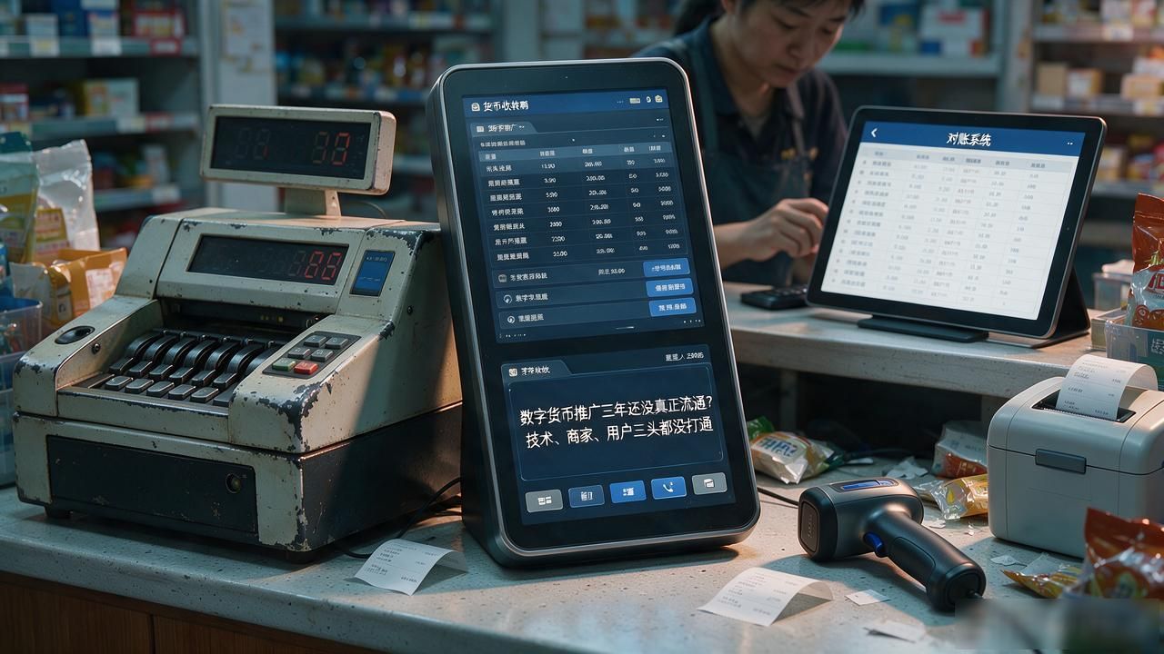 数字货币推广三年还没真正流通？技术、商家、用户三头都没打通
