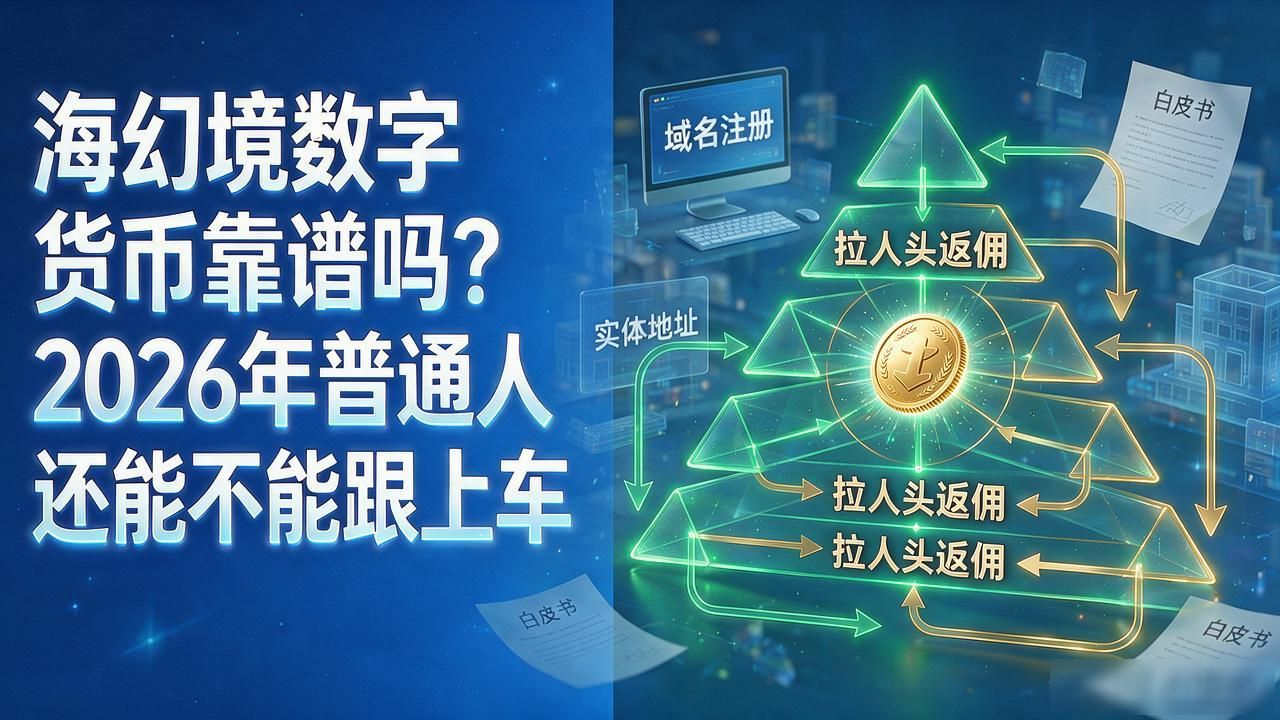 海幻境数字货币靠谱吗？2026年普通人还能不能跟上车
