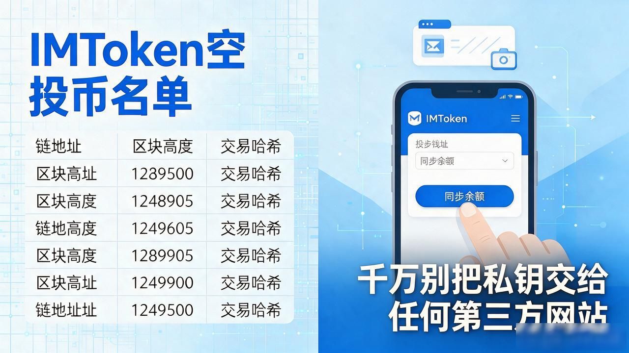 IMToken空投币到底啥意思？搞明白再领，别白忙活