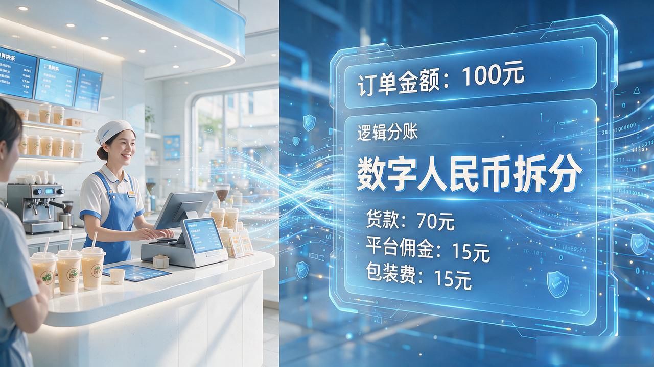 数字人民币能拆分吗？拆开分账、转账到底怎么操作，一次讲明白