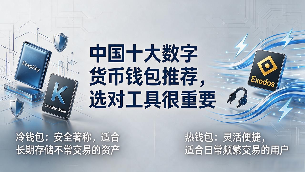 中国十大数字货币钱包推荐，选对工具很重要