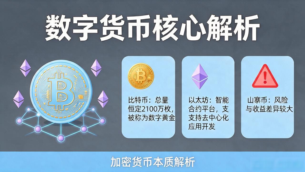 数字货币到底是什么？一文看懂加密货币本质