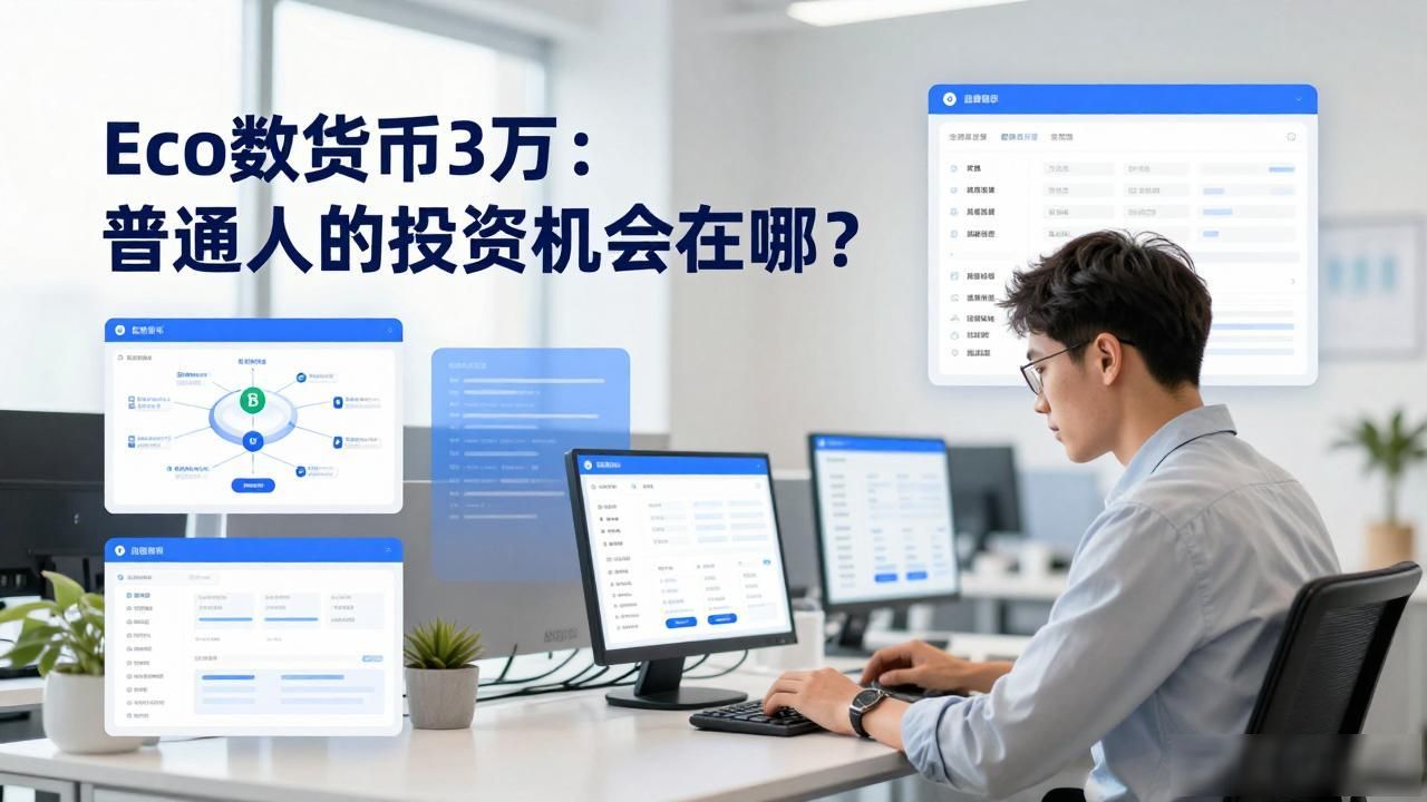 Eco数字货币3万：普通人的投资机会在哪？