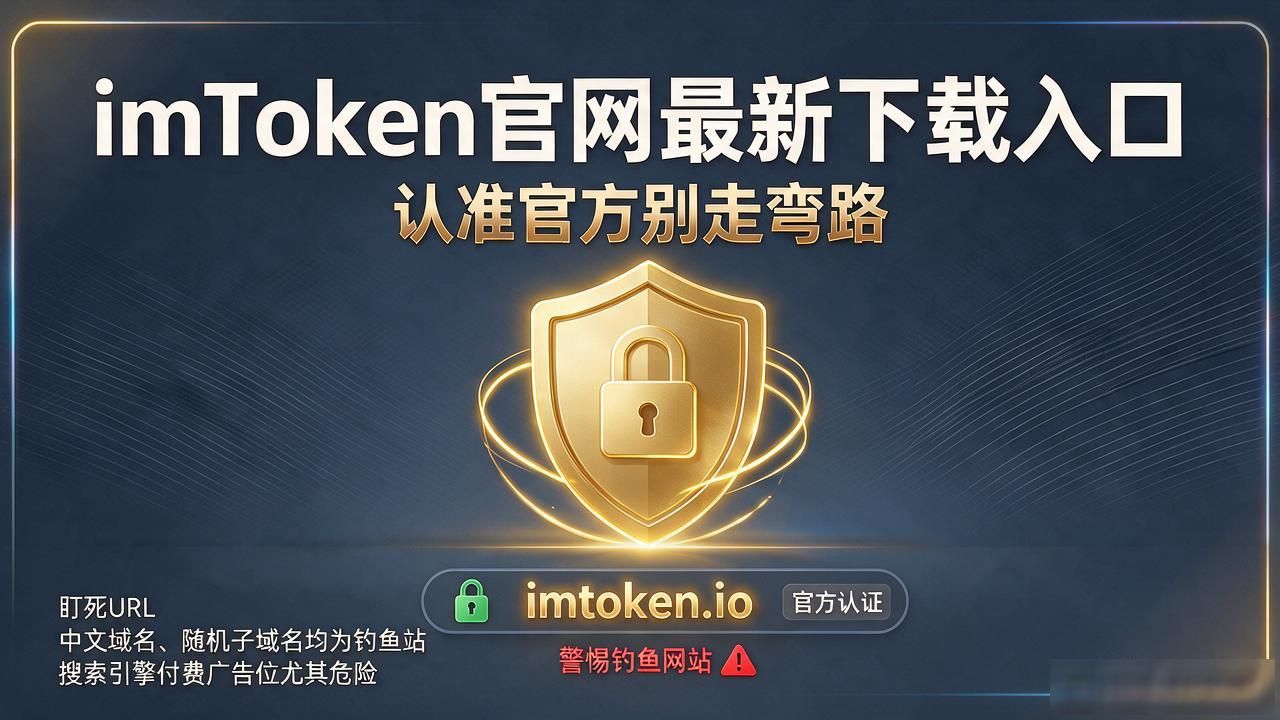 imToken官网最新下载入口，认准官方别走弯路