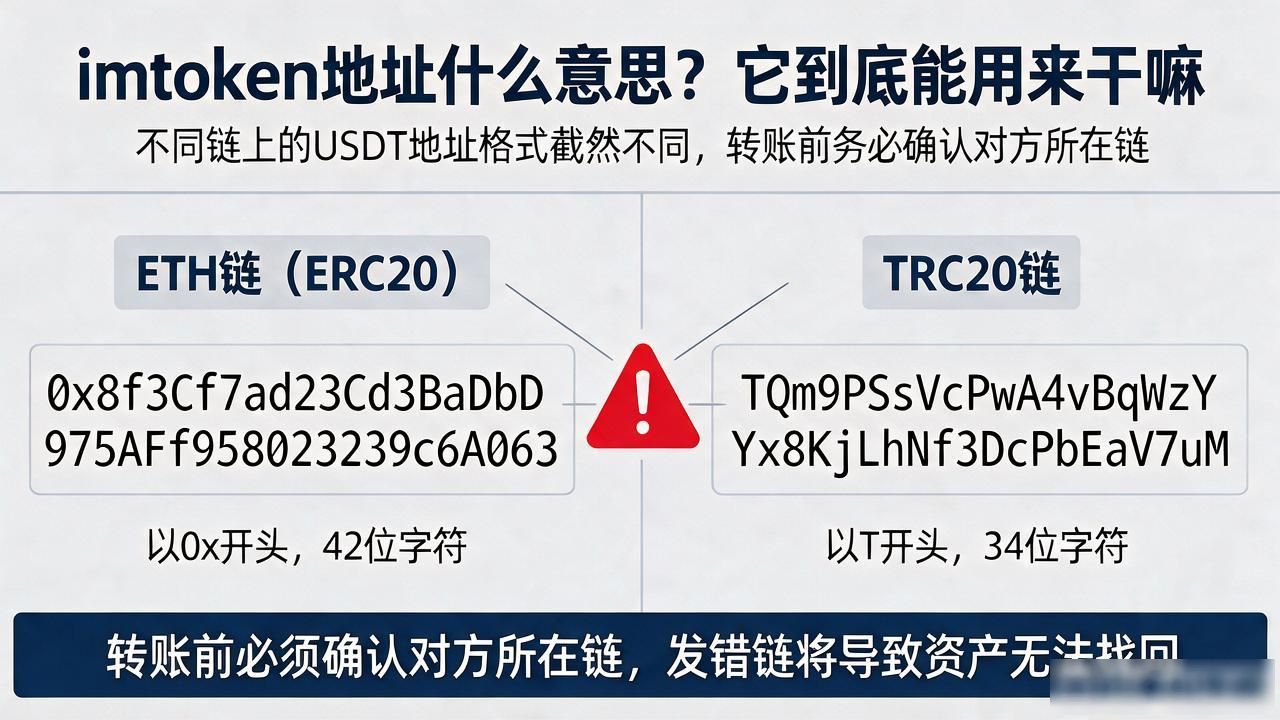 imtoken地址什么意思？它到底能用来干嘛