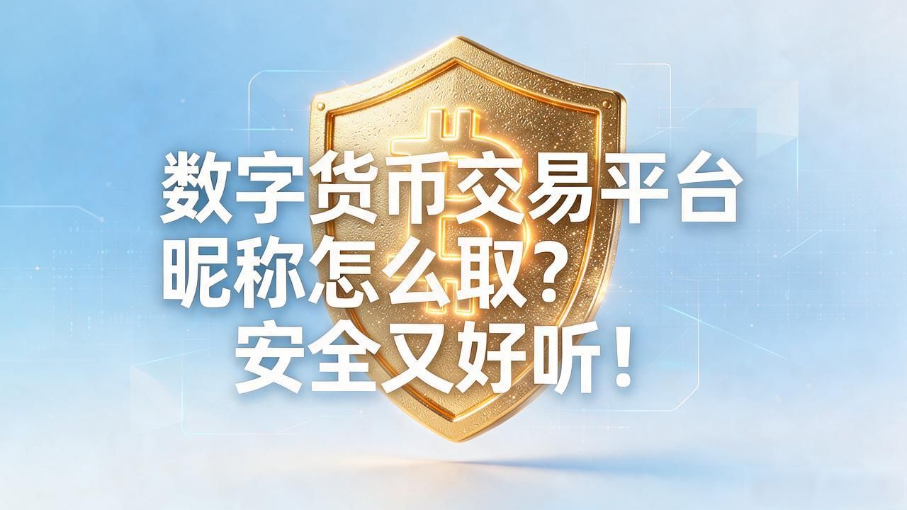 数字货币交易平台昵称怎么取？安全又好听！