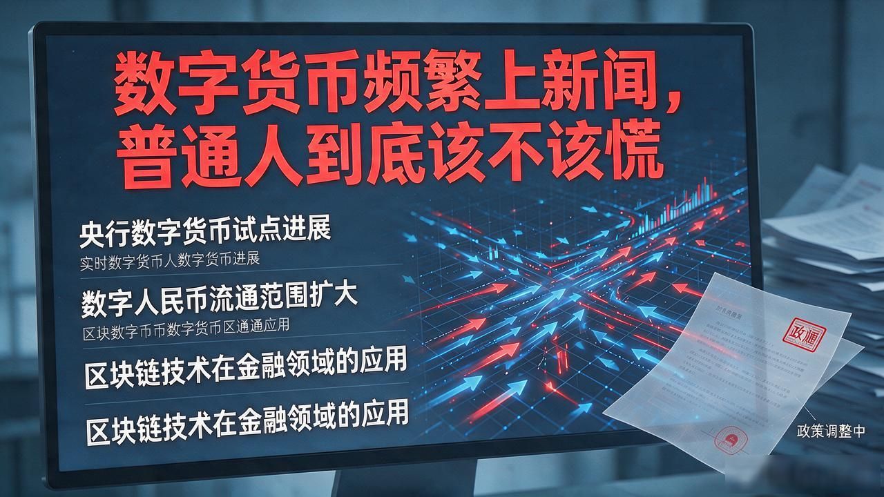 数字货币频繁上新闻，普通人到底该不该慌