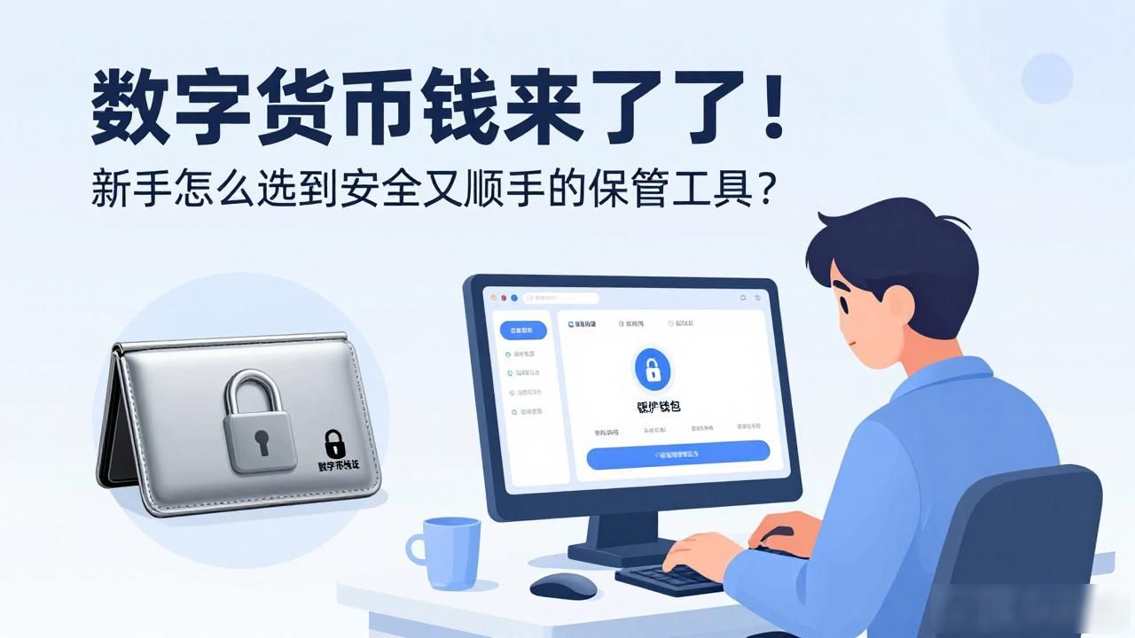 数字货币钱包来了！新手怎么选到安全又顺手的保管工具？
