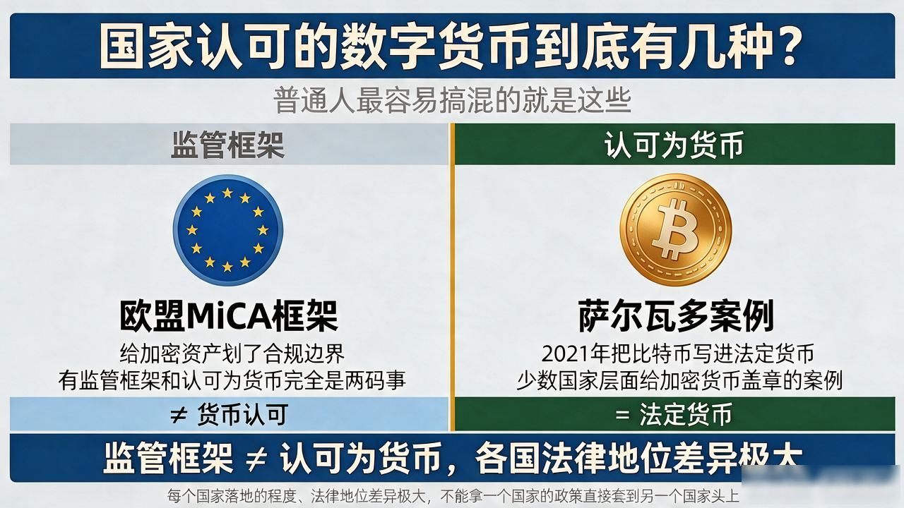 国家认可的数字货币到底有几种？普通人最容易搞混的就是这些